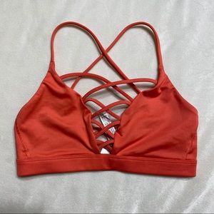 NWT XS VSX criss cross sports bra